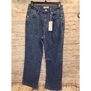 Ettelo Denim Jeans Wide Leg Womens Size 8